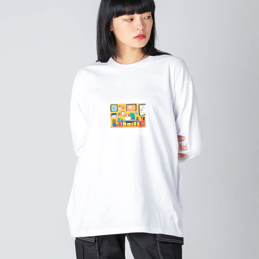 bam0508の仕事場のハムスター Big Long Sleeve T-Shirt