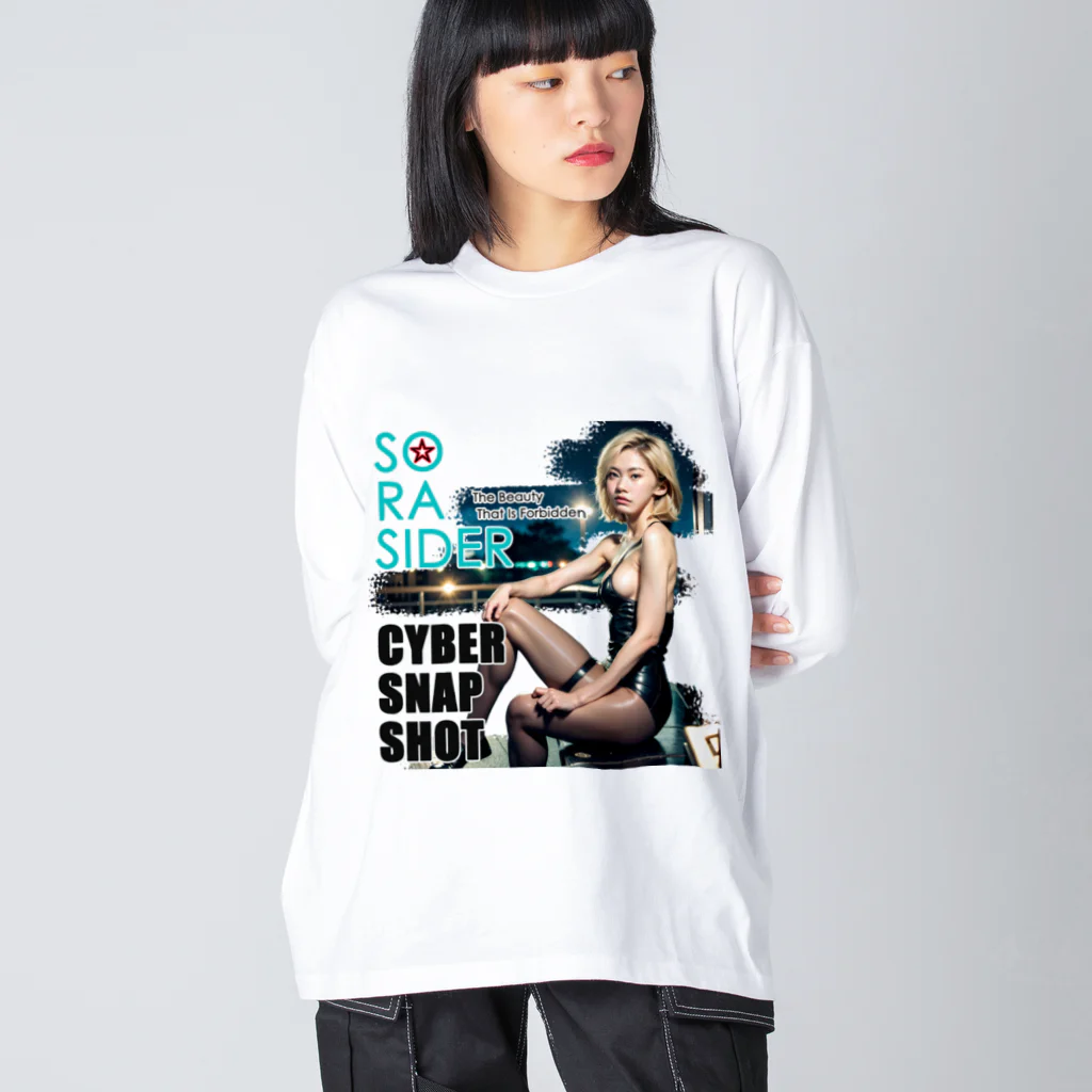 SORASIDER.MONO（そらさいだあ・どっと・もの）のCYBER ギャル❤❤❤ Big Long Sleeve T-Shirt