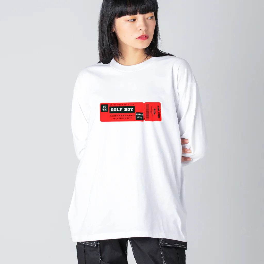 vancx.comのゴルフボーイ本店 50周年 Big Long Sleeve T-Shirt