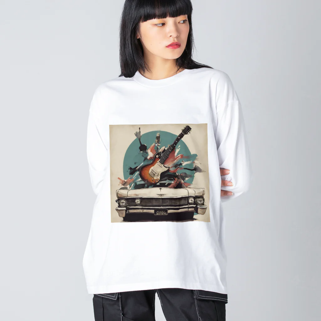 onikuのロックンロール⑩ Big Long Sleeve T-Shirt