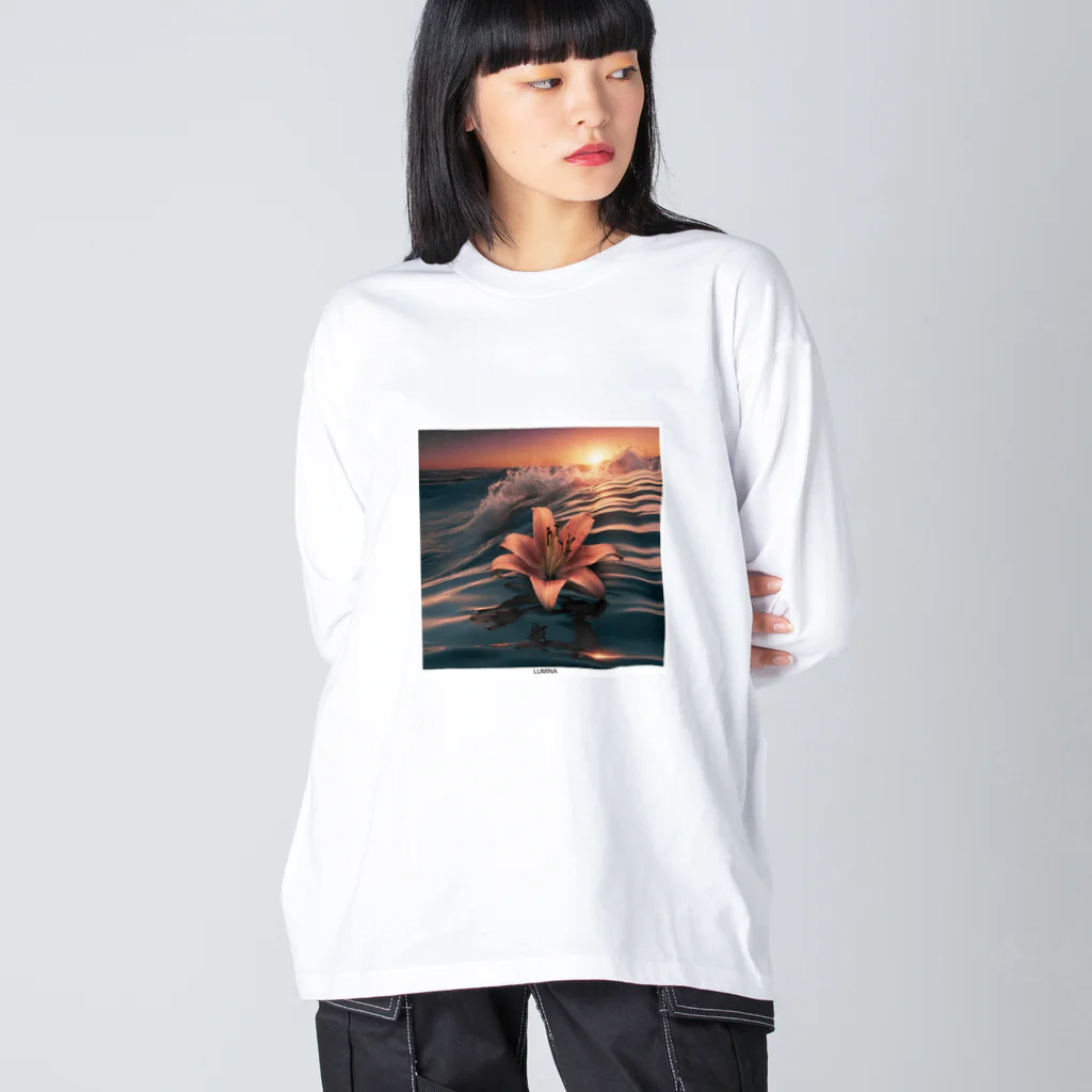 Luminaの百合の魂 Big Long Sleeve T-Shirt