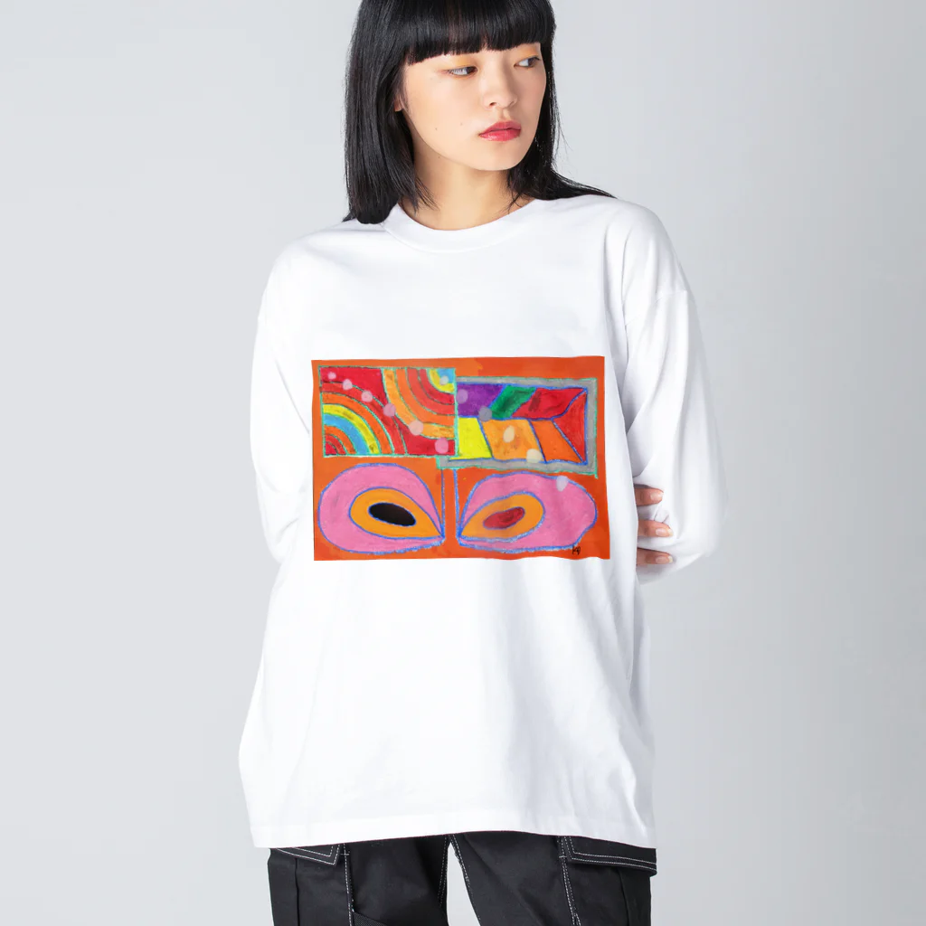 ぴくちゃー55の大好き Big Long Sleeve T-Shirt