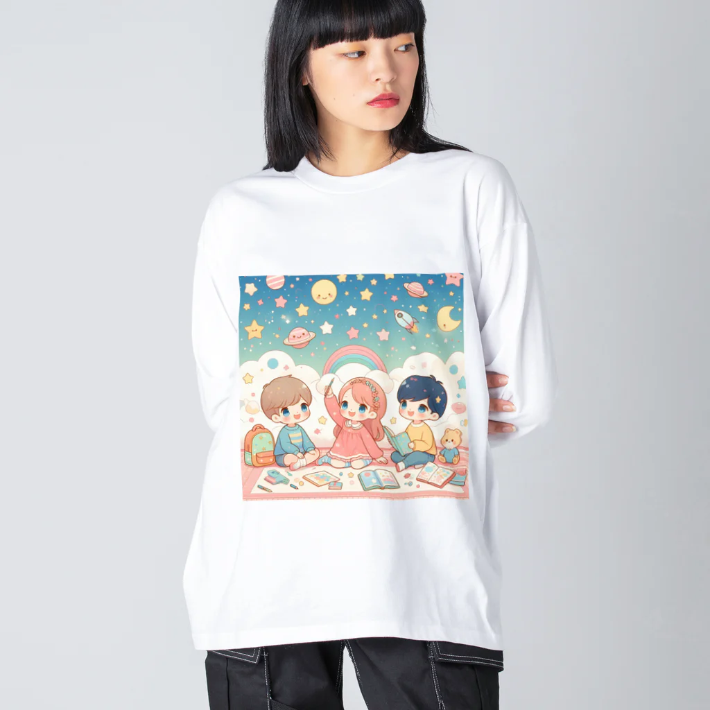 fujiの華の星の子たち Big Long Sleeve T-Shirt