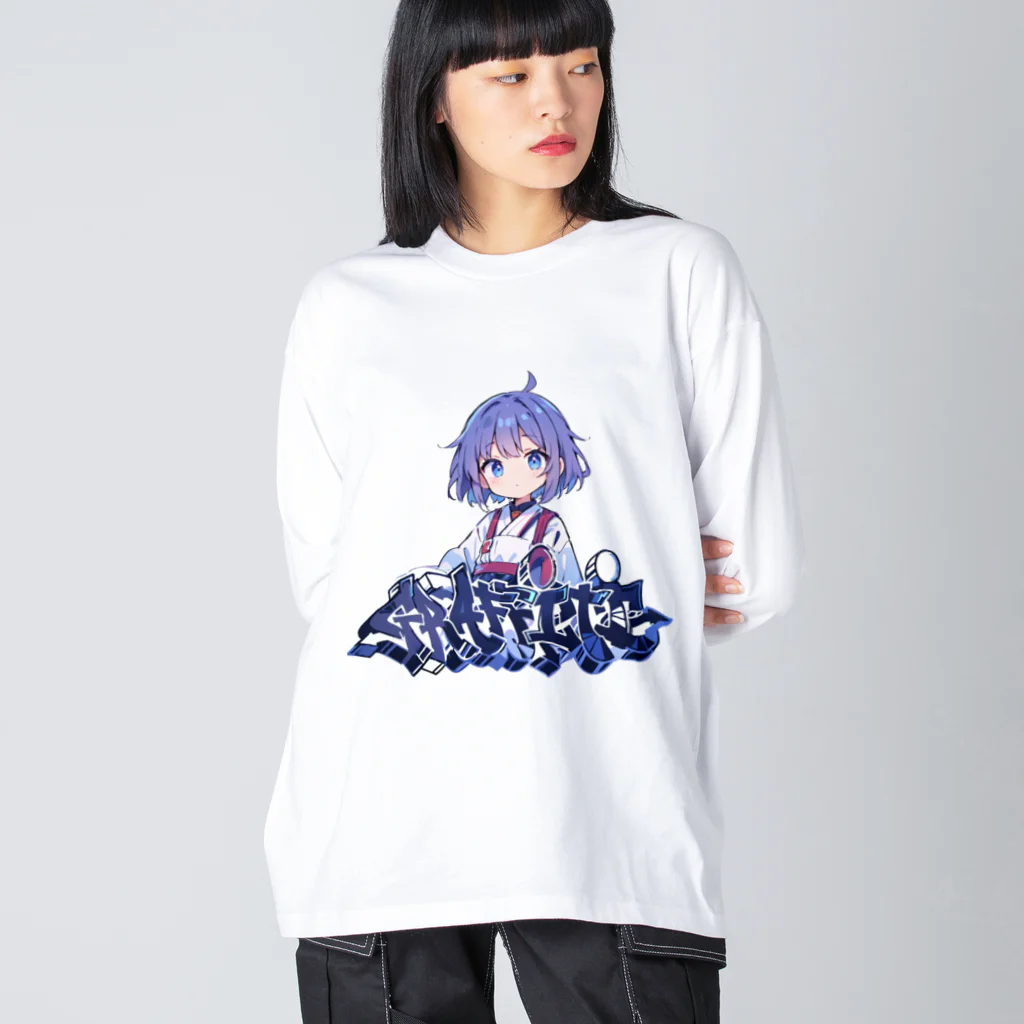 kawaii女の子専門ショップのストリート女の子 Big Long Sleeve T-Shirt