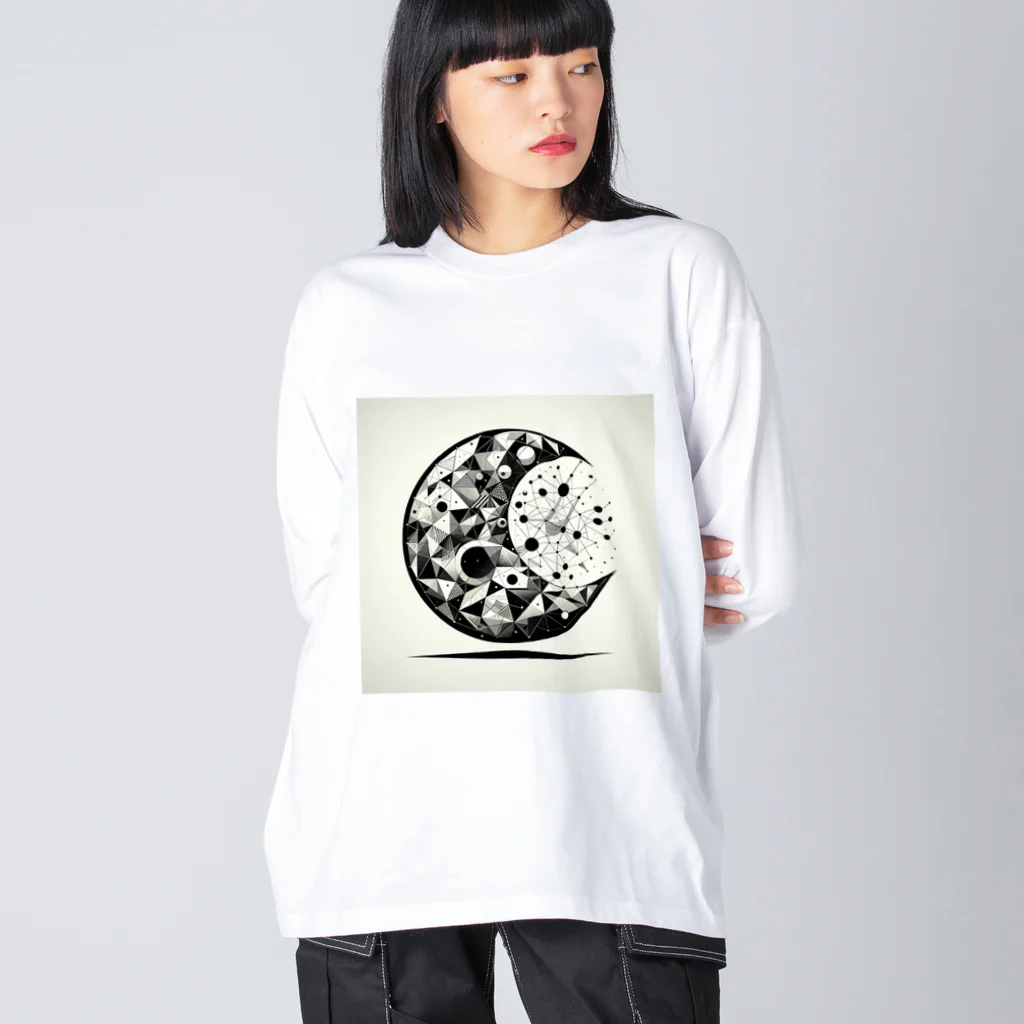 BochiBoochi-walkerのジオメトリーA9 Big Long Sleeve T-Shirt