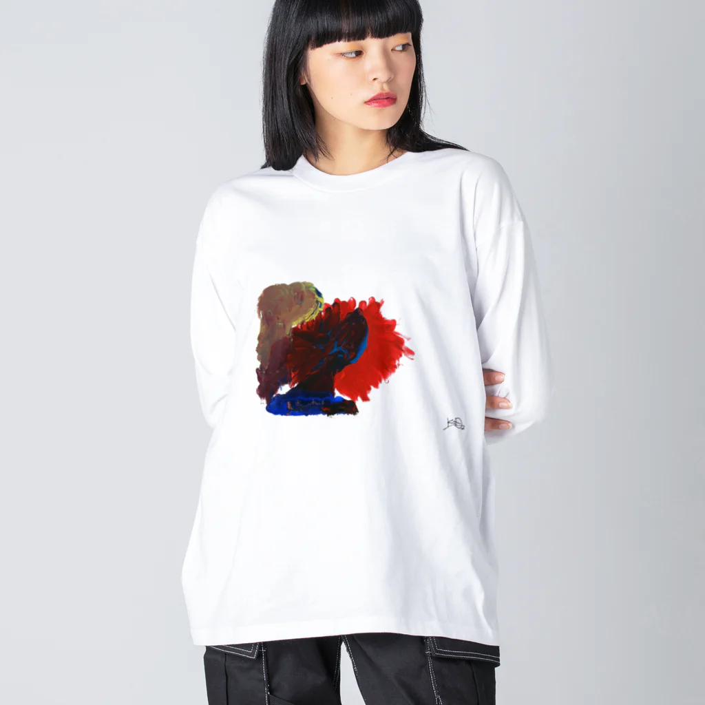 ぴくちゃー55の笑み Big Long Sleeve T-Shirt