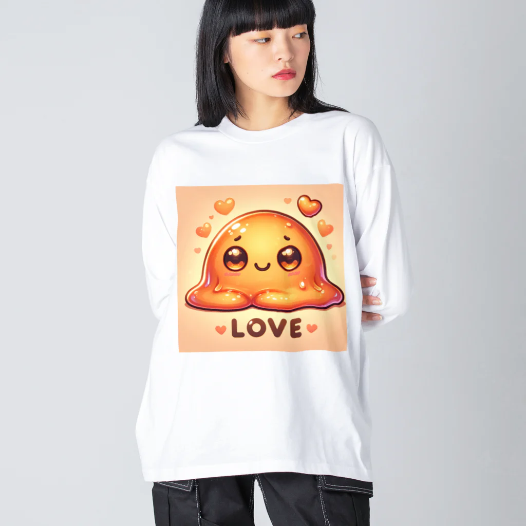 スライムショップのラブスライム Big Long Sleeve T-Shirt