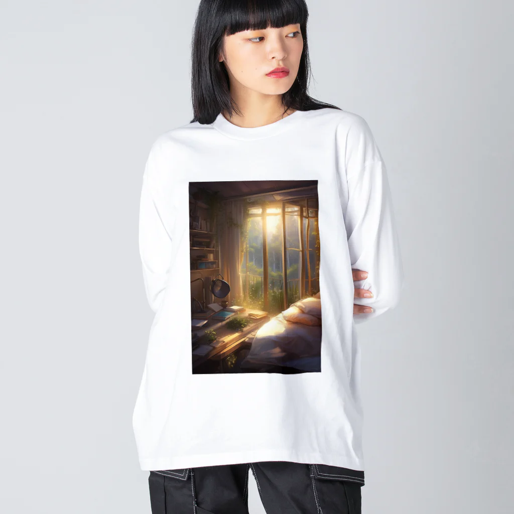 Fu_kaの朝陽アイテム Big Long Sleeve T-Shirt