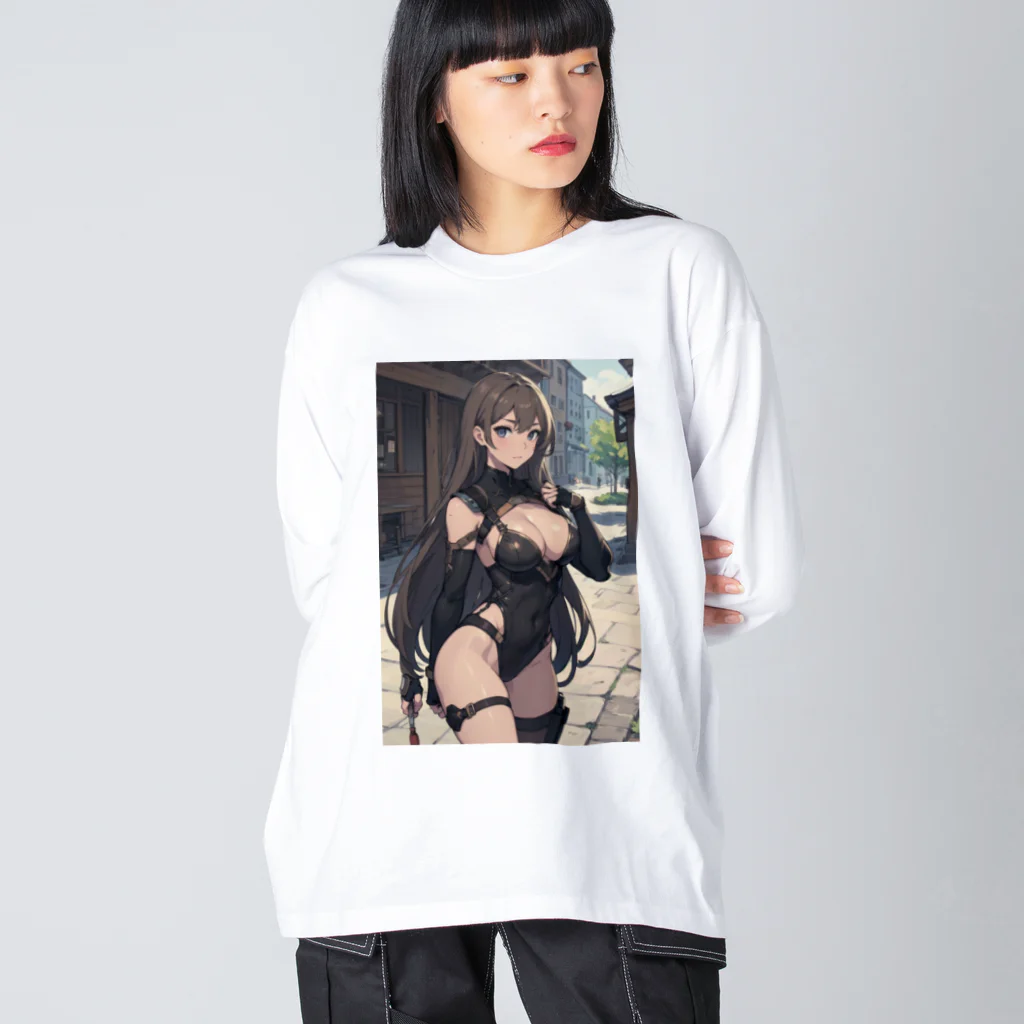 Mioキャンバスの夢工房　 の新たなる戦士の誕生 Big Long Sleeve T-Shirt