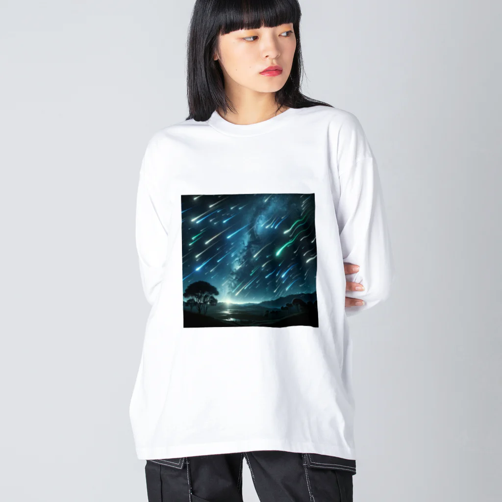 daruman77の流星群 Big Long Sleeve T-Shirt