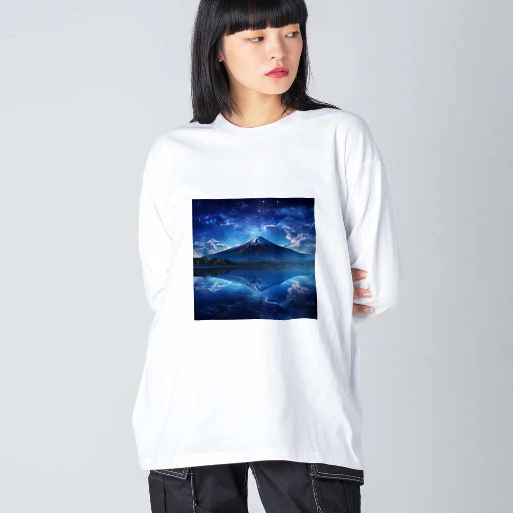 MargueriteのMid Fuji ビッグシルエットロングスリーブTシャツ