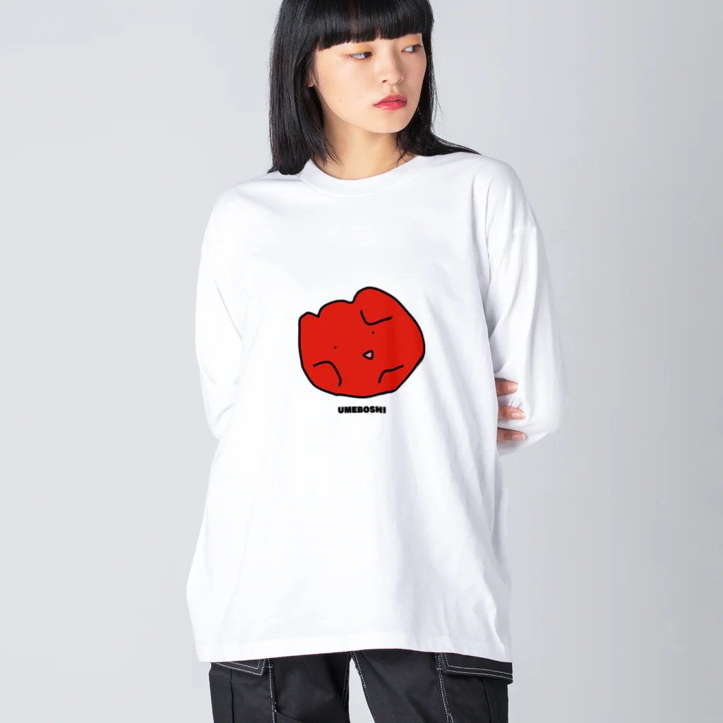 サラダサムライのウメボシさん Big Long Sleeve T-Shirt