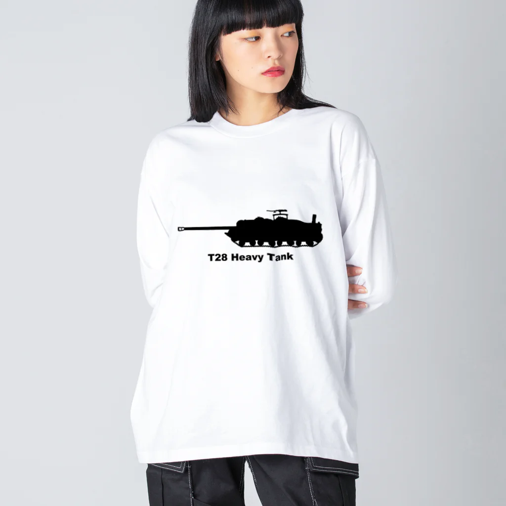 puikkoのT28重戦車 Big Long Sleeve T-Shirt