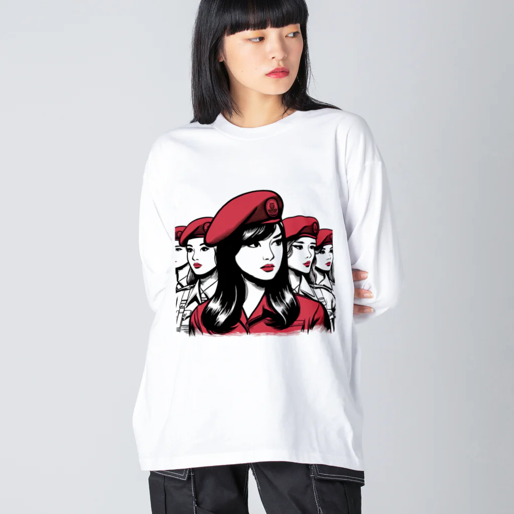 UNchan(あんちゃん)    ★unlimited★の山猫部隊 Big Long Sleeve T-Shirt