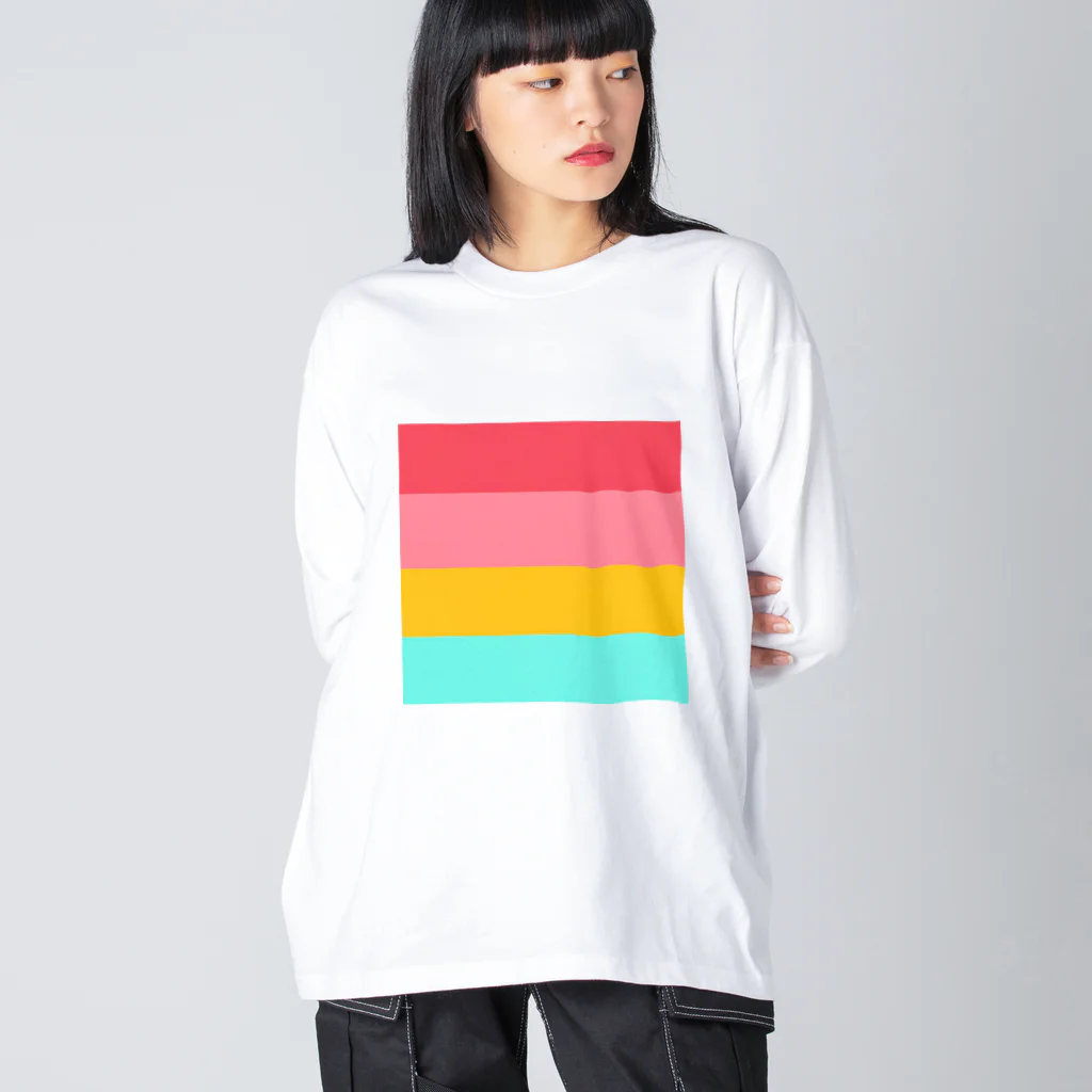 Tech & Trendのシンプル Big Long Sleeve T-Shirt