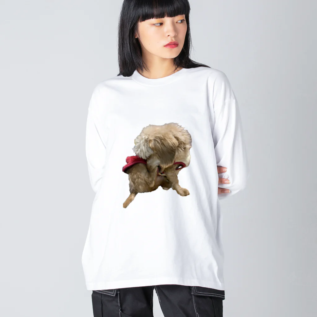 Ruice-Iceの犬　ガジガジ Big Long Sleeve T-Shirt