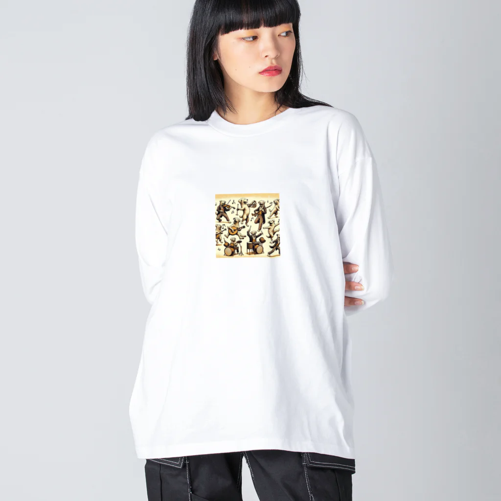 ハーモニーテイルズ・ブティックのトーンハウンド Big Long Sleeve T-Shirt