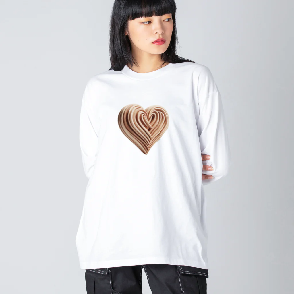 JUPITERのウッドハート❤️ Big Long Sleeve T-Shirt