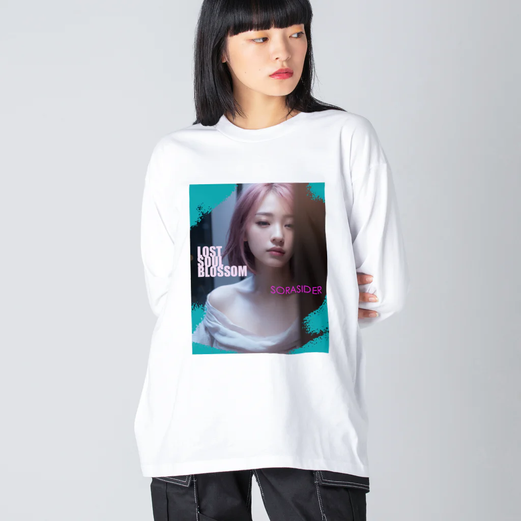 SORASIDER.MONO（そらさいだあ・どっと・もの）のLOST SOUL BLOSSOM ♥ ビッグシルエットロングスリーブTシャツ