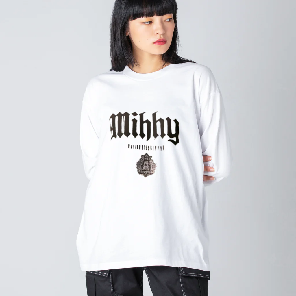 mihhyのmihhy ビッグシルエットロングスリーブTシャツ