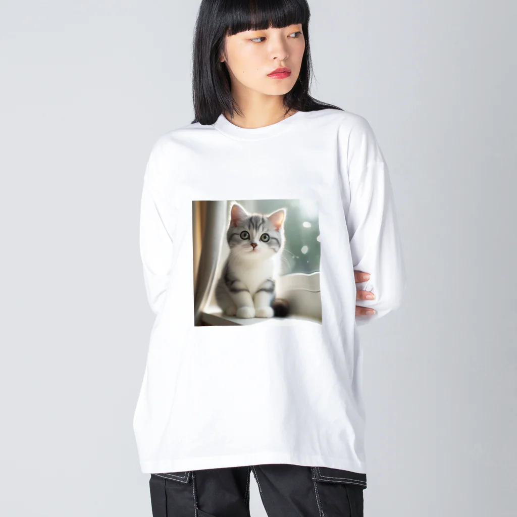 nico711のアメショちゃん Big Long Sleeve T-Shirt