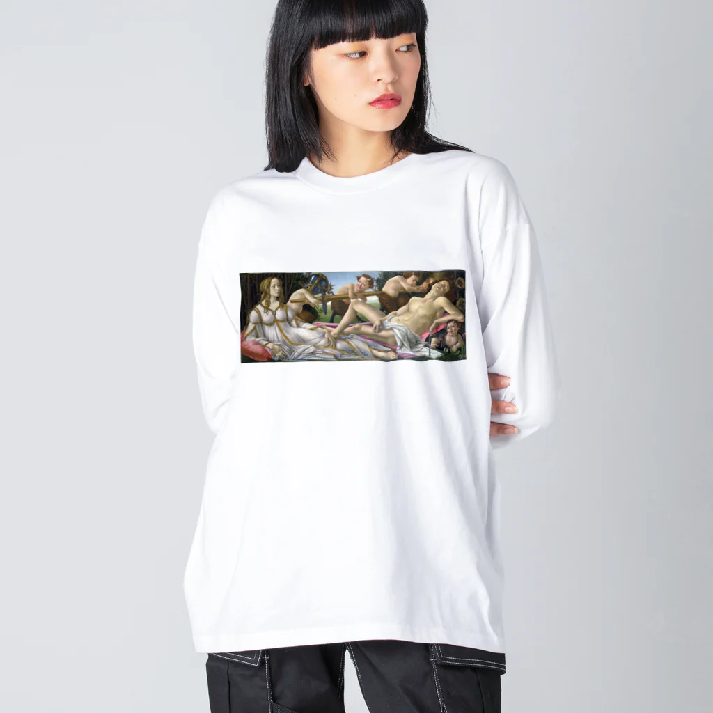 世界美術商店のヴィーナスとマルス / Venus and Mars Big Long Sleeve T-Shirt