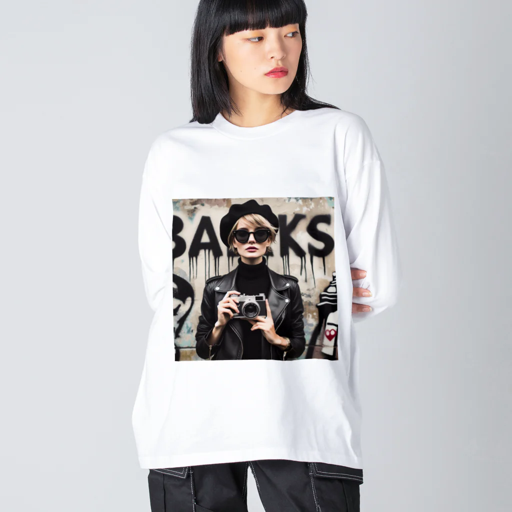 HaYoのストリートフォト Big Long Sleeve T-Shirt