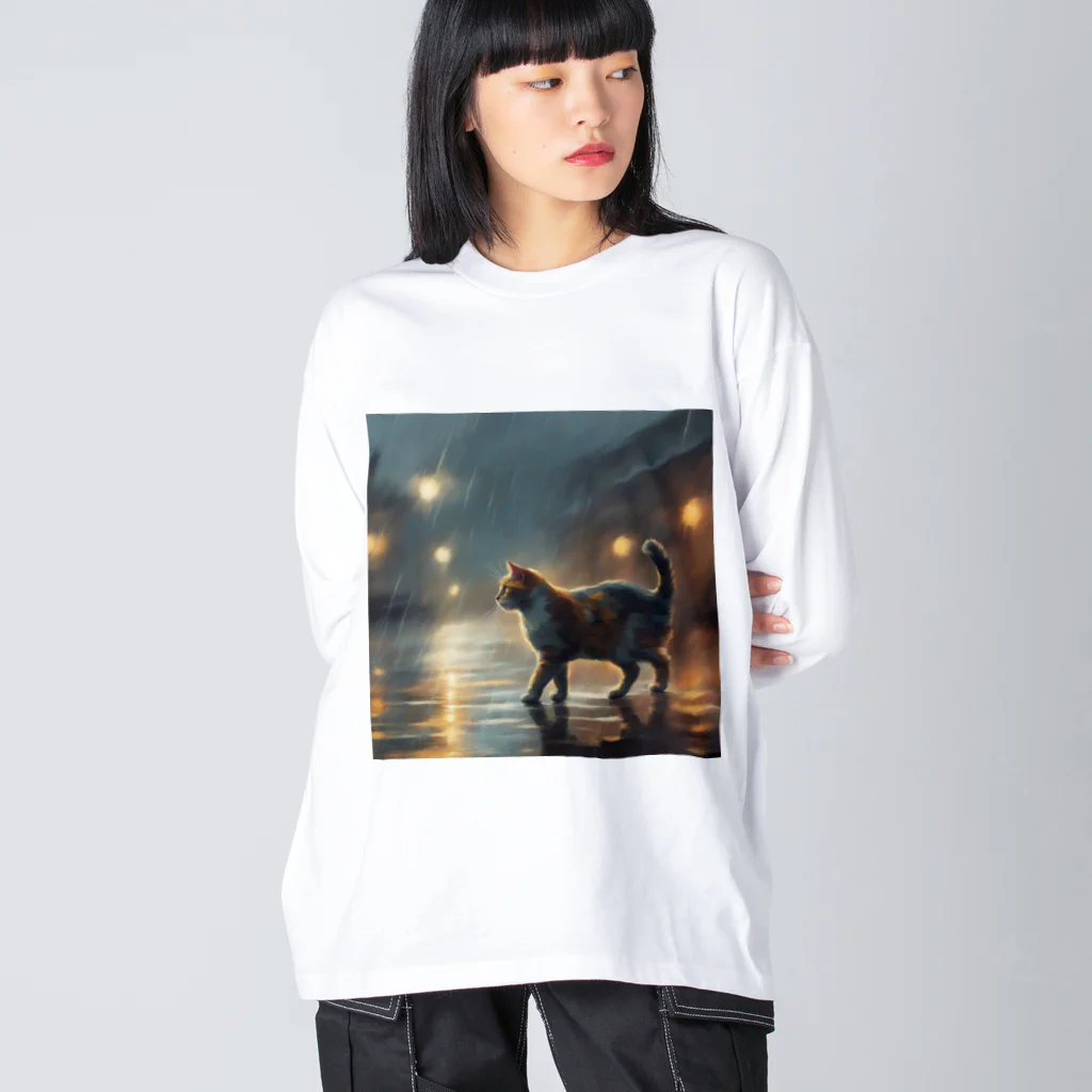 THE NOBLE LIGHTのひとりぼっちのエール Big Long Sleeve T-Shirt