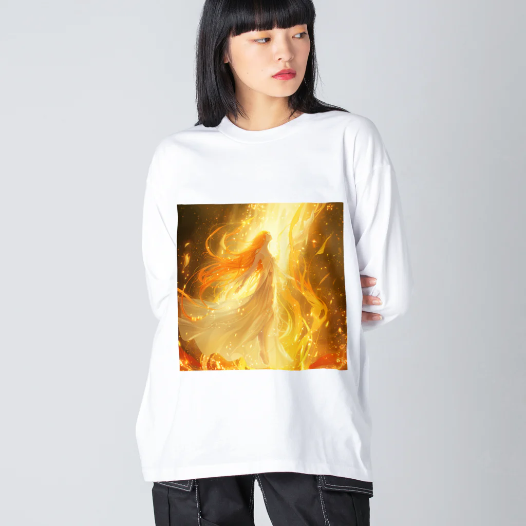 AQUAMETAVERSEの光の世界へ向かう姫 アメジスト 2846 Big Long Sleeve T-Shirt