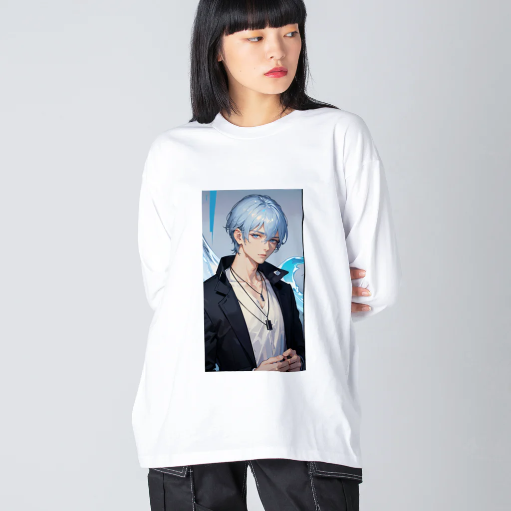 にこにこイケメンファクトリーの流星 昴が選ぶ贅沢なアイテム：シンデレラのような瞬間 Big Long Sleeve T-Shirt