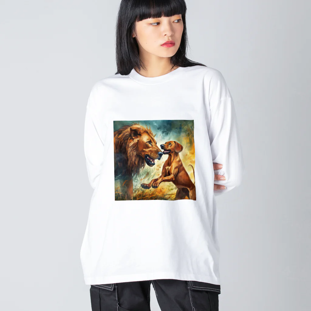 DREAMHOUSEのローデシアンリッジバック Big Long Sleeve T-Shirt