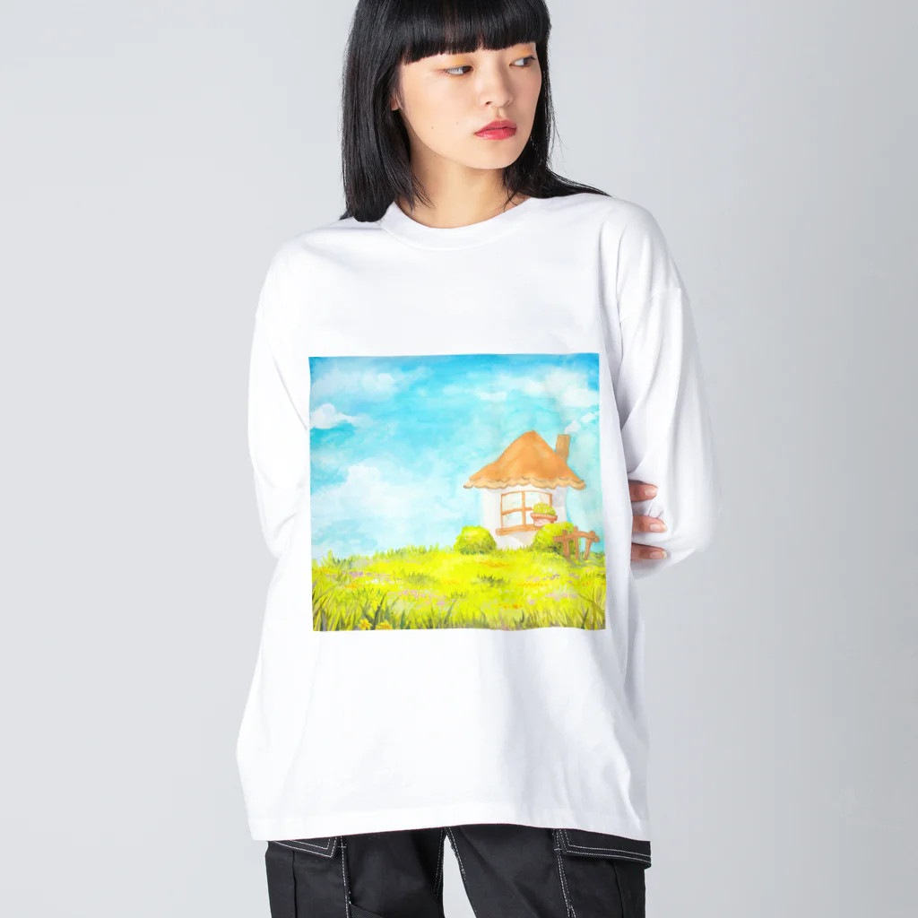 sakura_nakoのおうち ビッグシルエットロングスリーブTシャツ