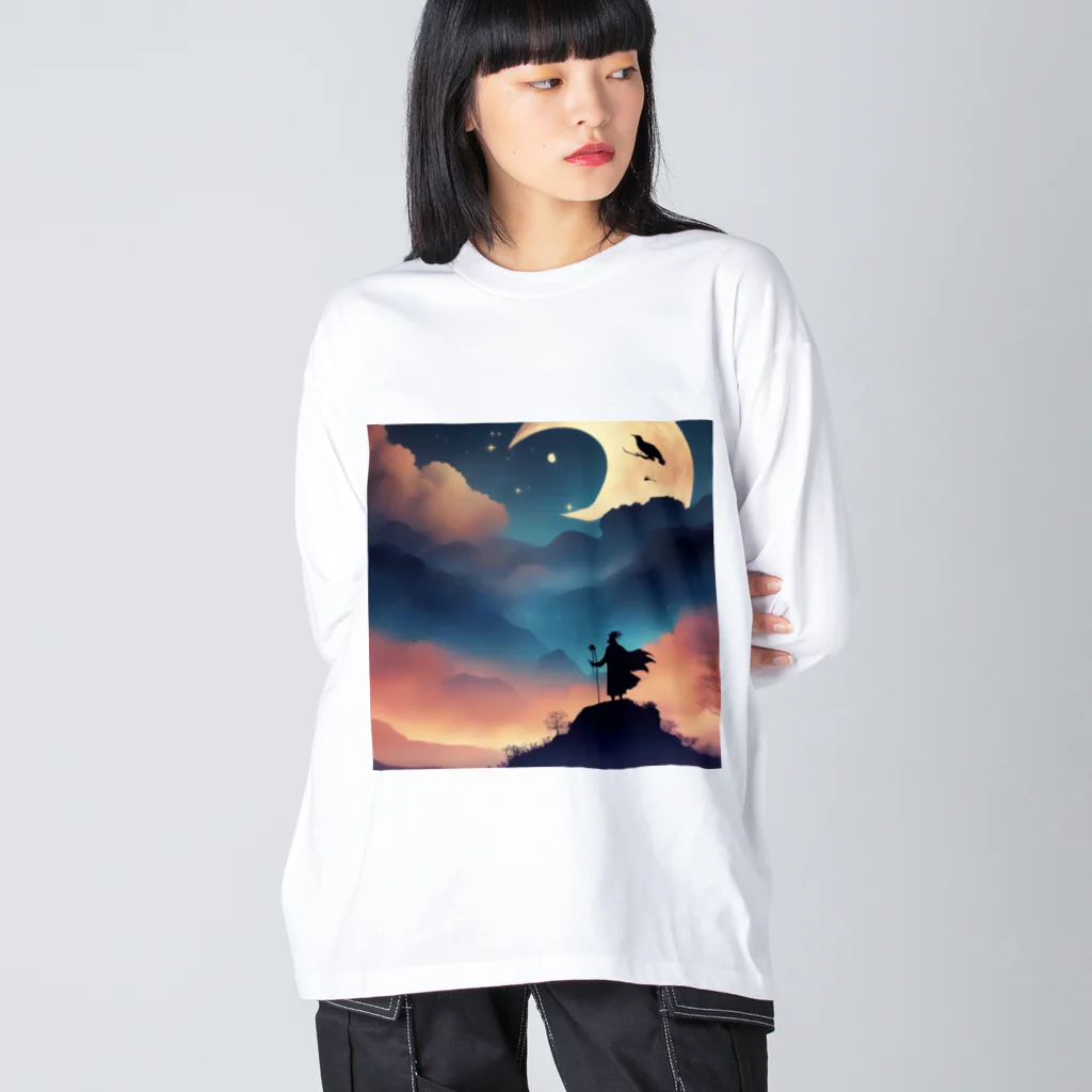 DISNの星の歌姫と失われた伝説 Big Long Sleeve T-Shirt