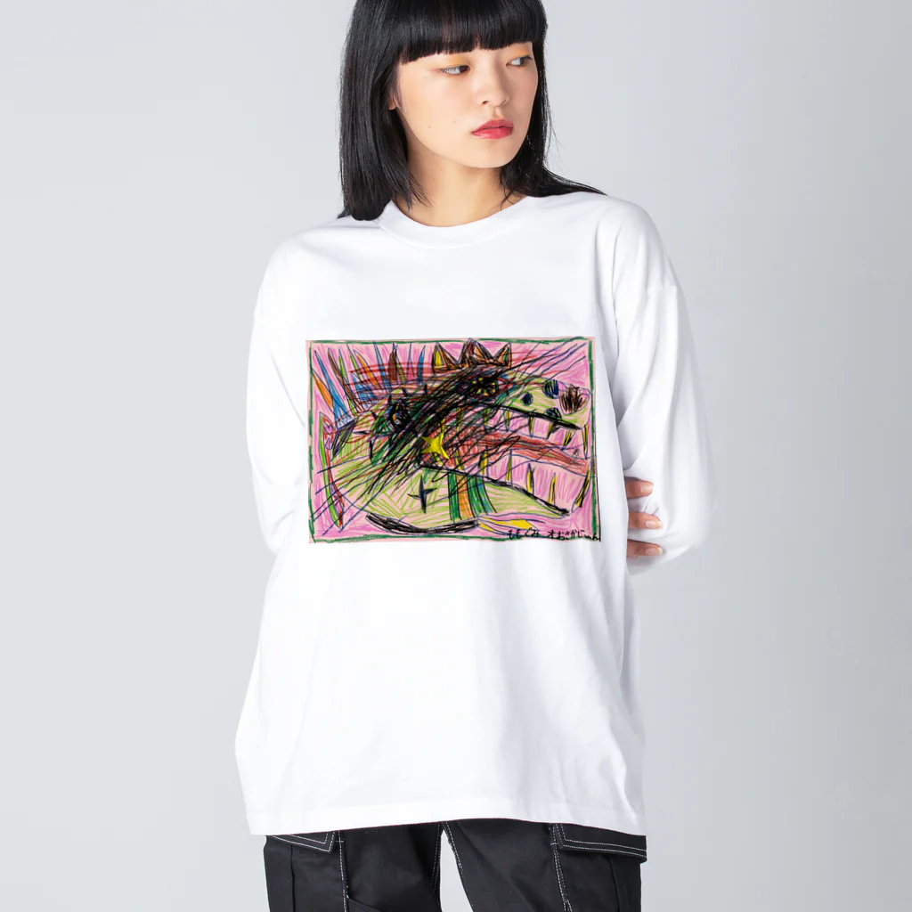 オおさかじゅんのパドガチャラ・ビッチー Big Long Sleeve T-Shirt