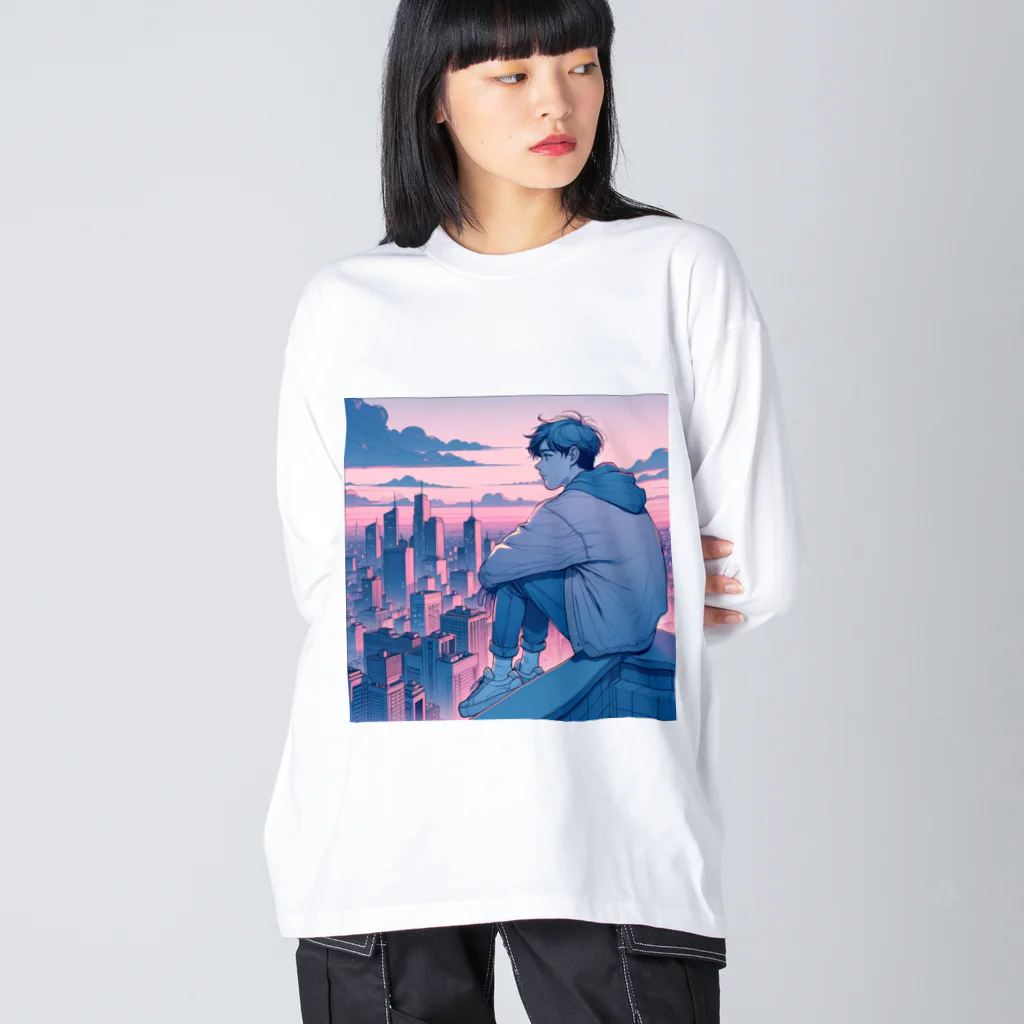 ゆーきの都市の狭間で Big Long Sleeve T-Shirt