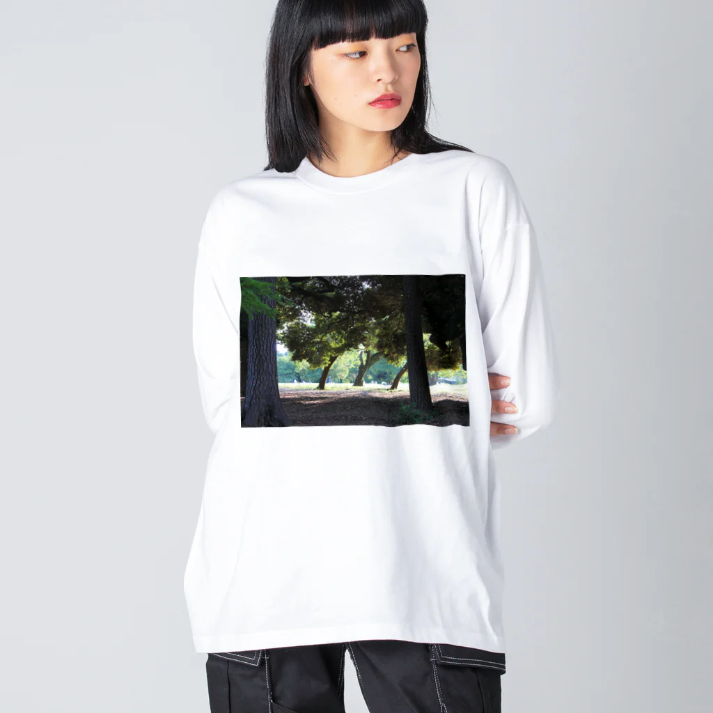 STELLAREOのおとぎの公園の木 ビッグシルエットロングスリーブTシャツ