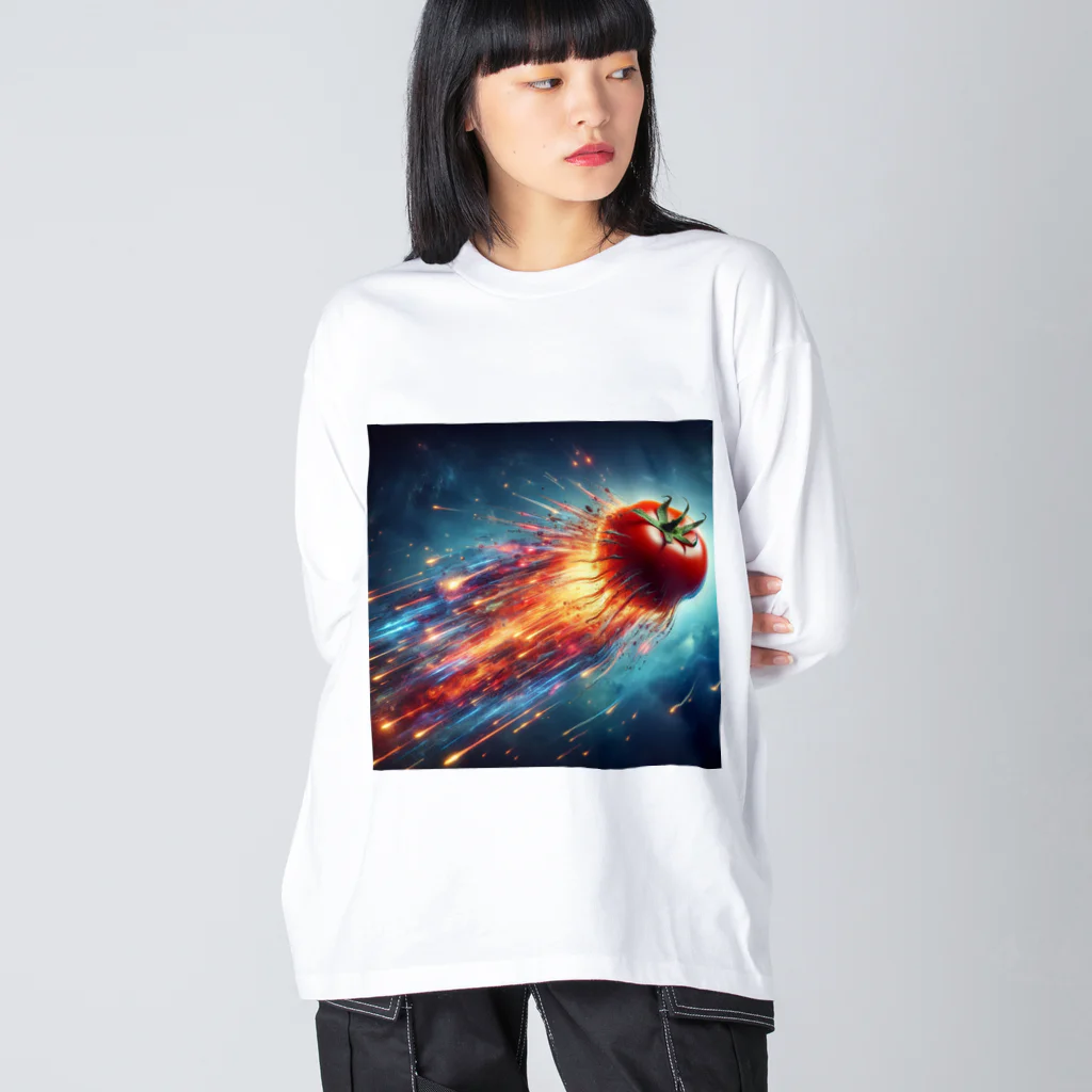 nyonsunの宝箱のトマトが世界を救う！？ Big Long Sleeve T-Shirt