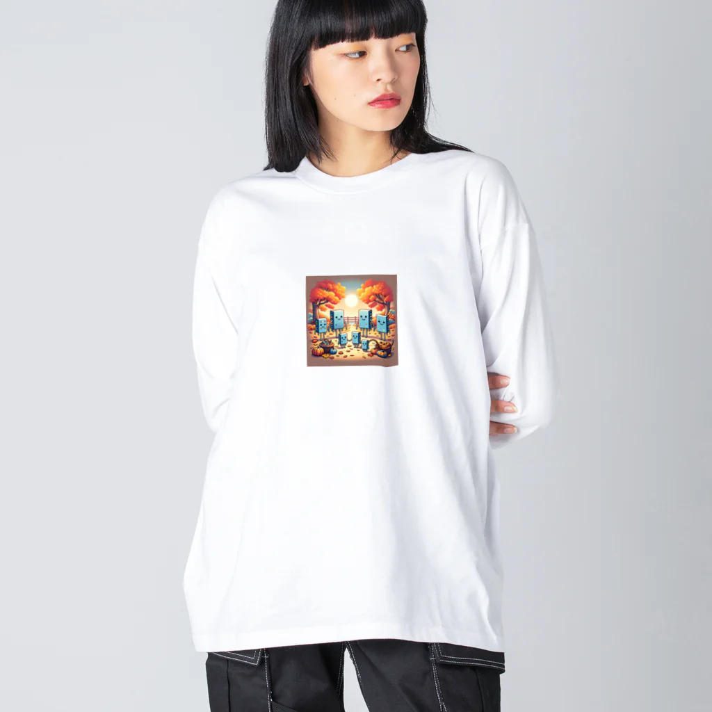 amijakoのＦＦ　ファミリー　秋 Big Long Sleeve T-Shirt