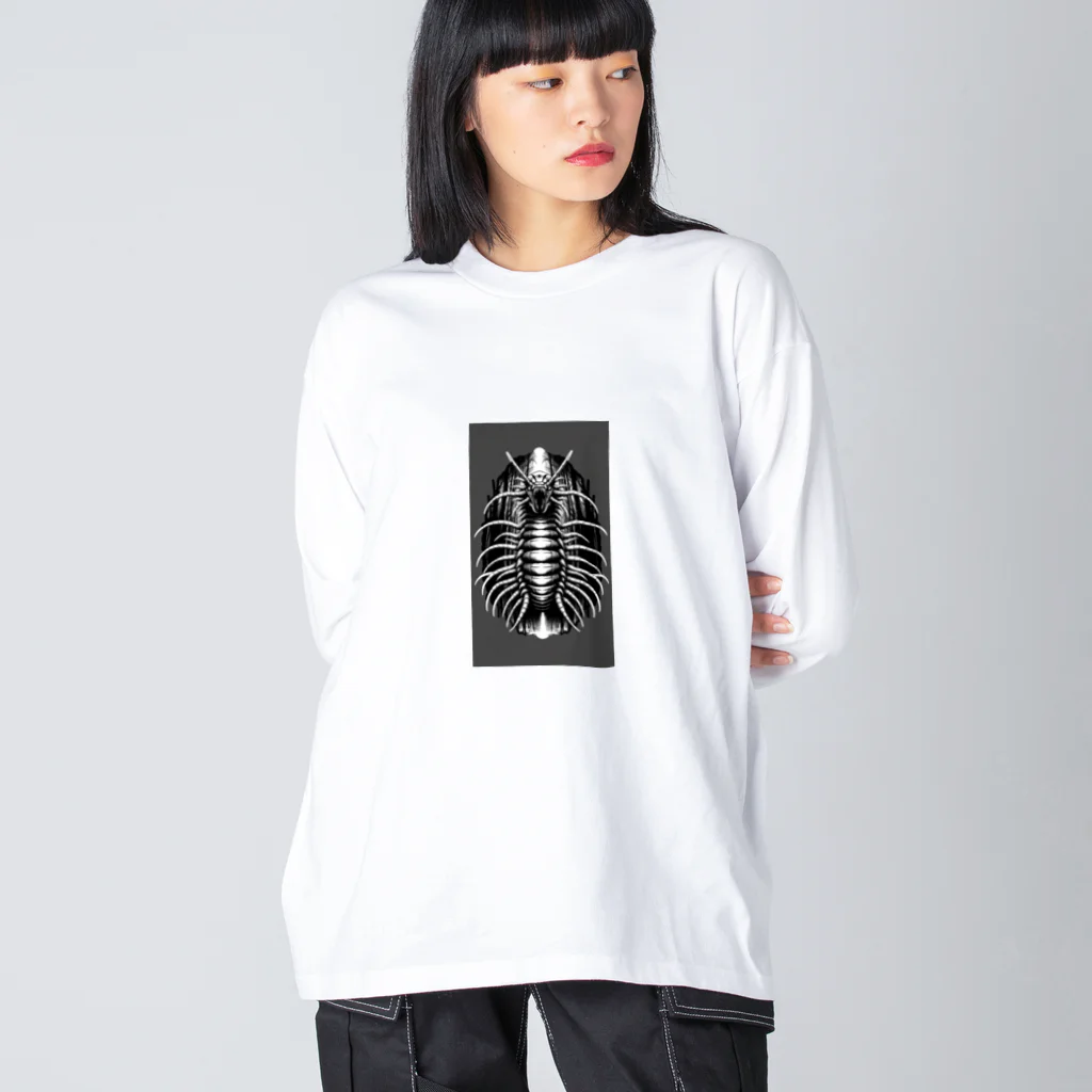 wa--sanの森ムカデ Big Long Sleeve T-Shirt