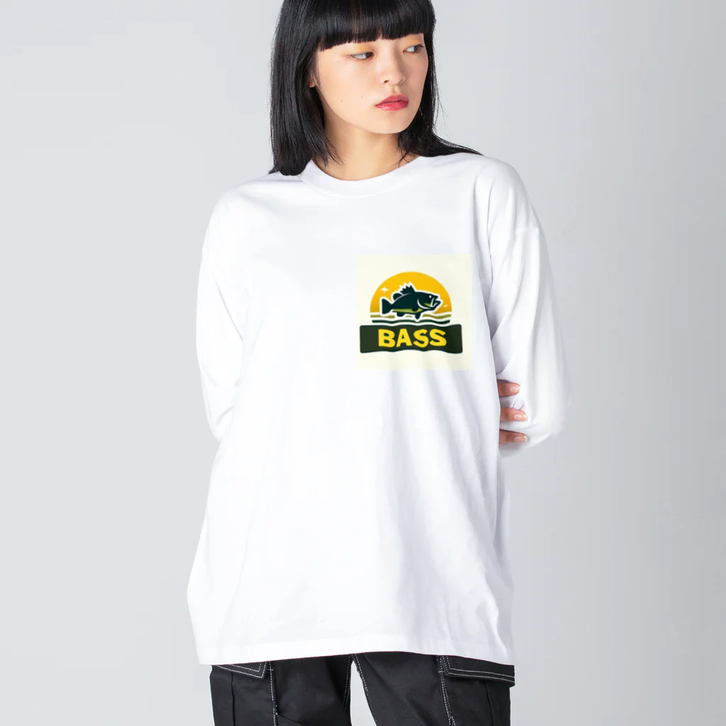 bassblocksのレトロバスロゴ Big Long Sleeve T-Shirt