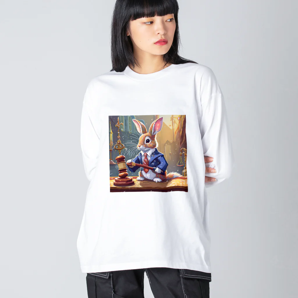 うさぎやの裁判官のうさぎ3 Big Long Sleeve T-Shirt