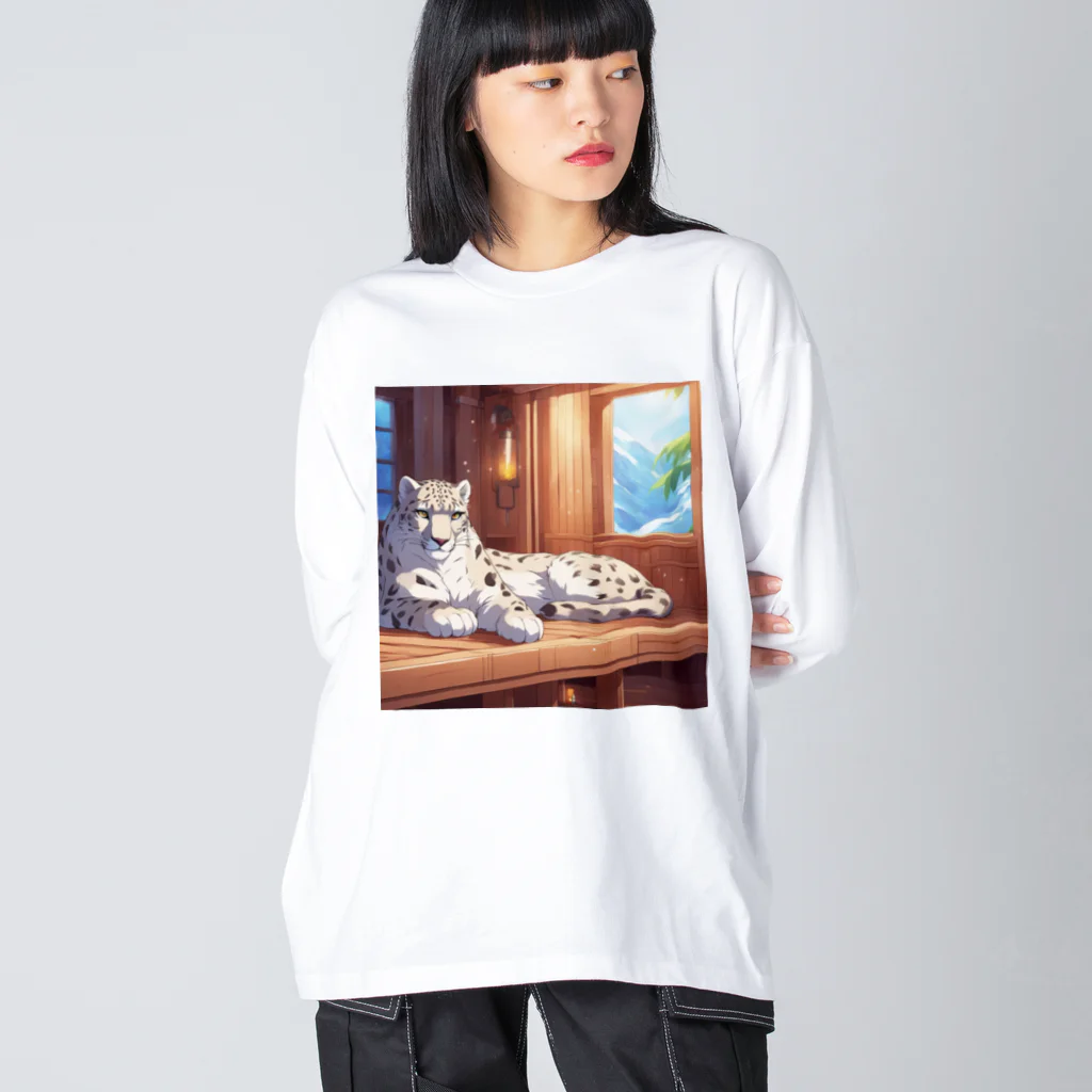 sauna_animalのsauna animal ㉔ ビッグシルエットロングスリーブTシャツ