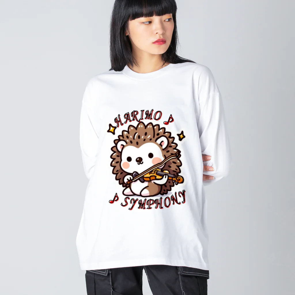 サンゴちゃん🎵のハリモ・シンフォニー ビッグシルエットロングスリーブTシャツ