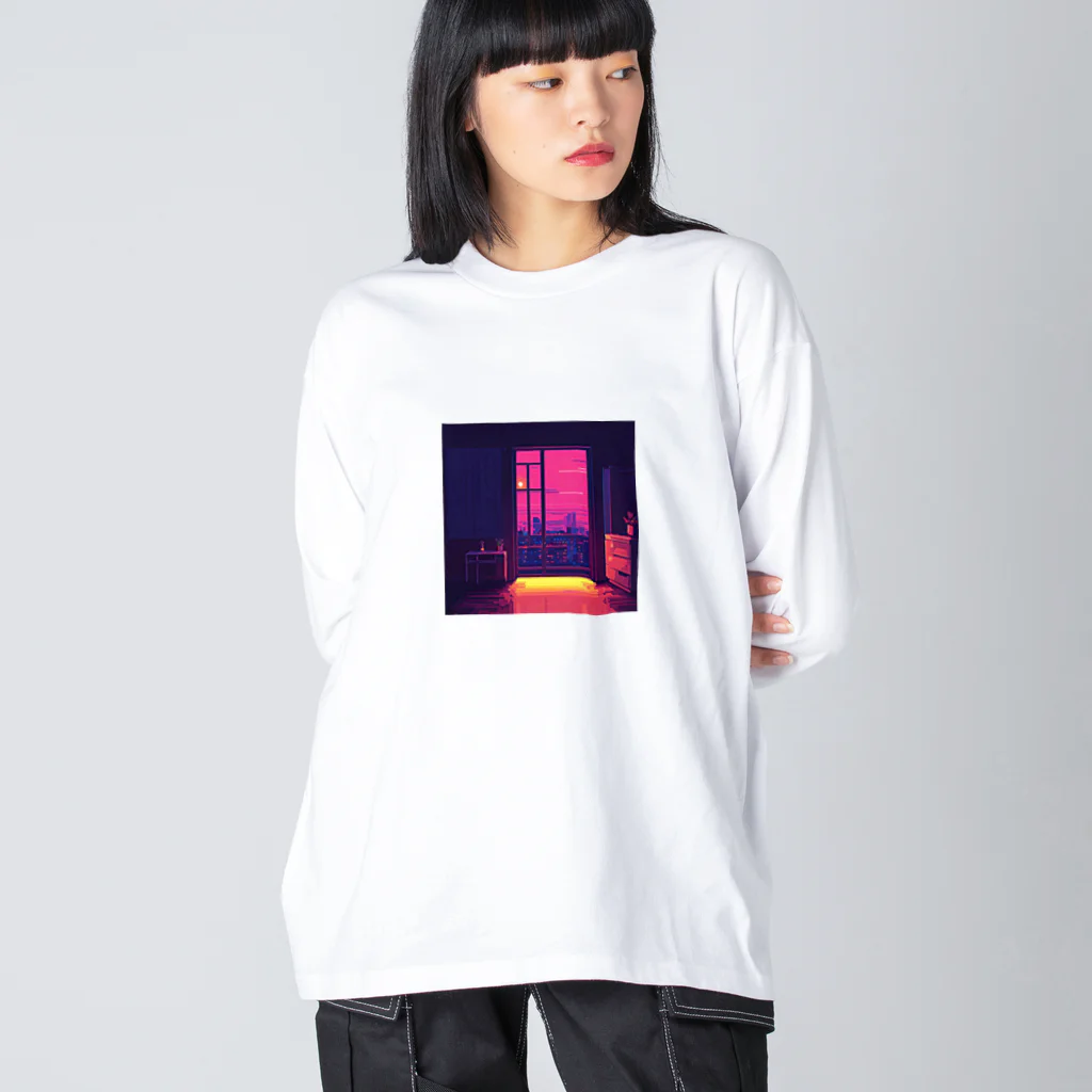 in the moodの006 mood room ビッグシルエットロングスリーブTシャツ