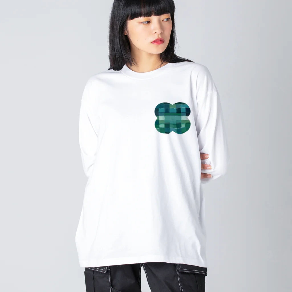 IntoDiamondの海　花４ Big Long Sleeve T-Shirt