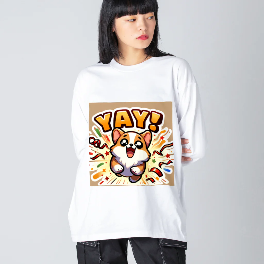 keikei5の超キュートな柴犬 Big Long Sleeve T-Shirt