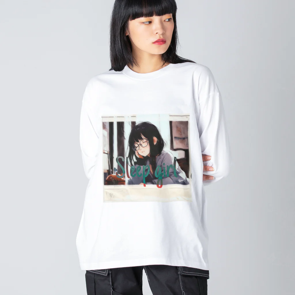 Sleep shopの眠ガール Big Long Sleeve T-Shirt