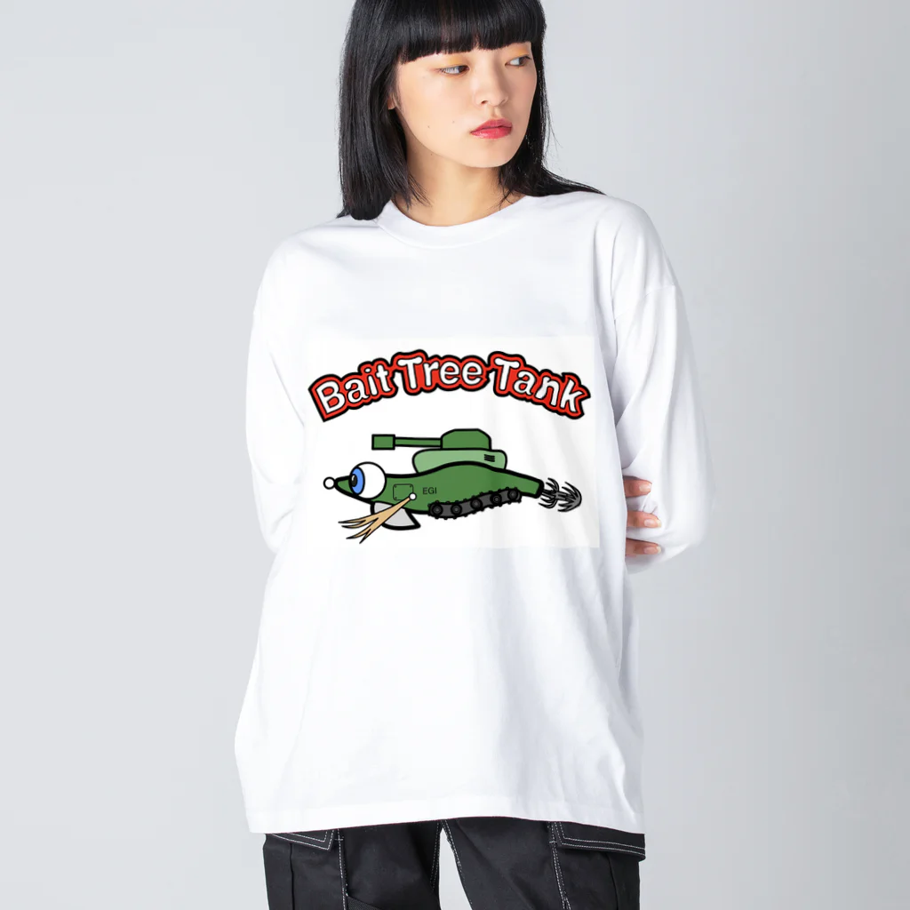 KyabettyのBait Tree Tank Big Long Sleeve T-Shirt