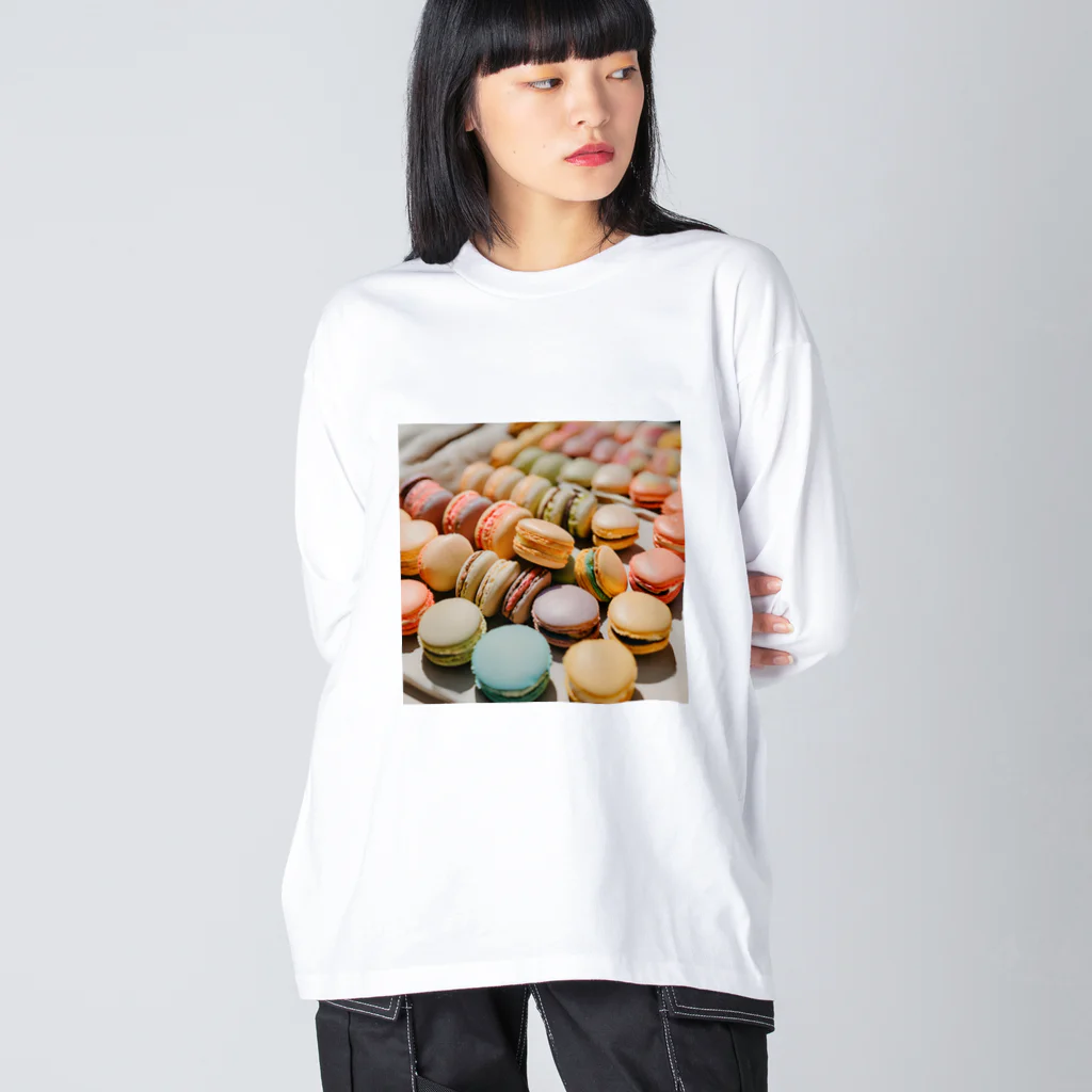 Kayoko Kのマカロン三昧 ビッグシルエットロングスリーブTシャツ