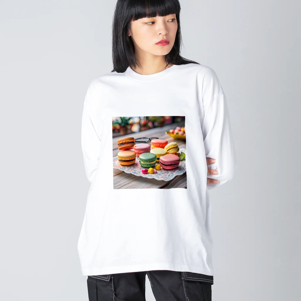 kiko505のマカロン Big Long Sleeve T-Shirt